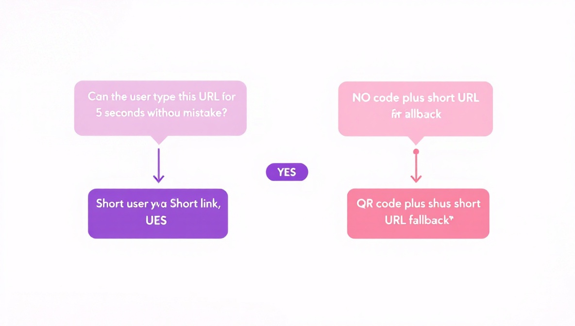 Decision flowchart from surface type to recommended link wrapper